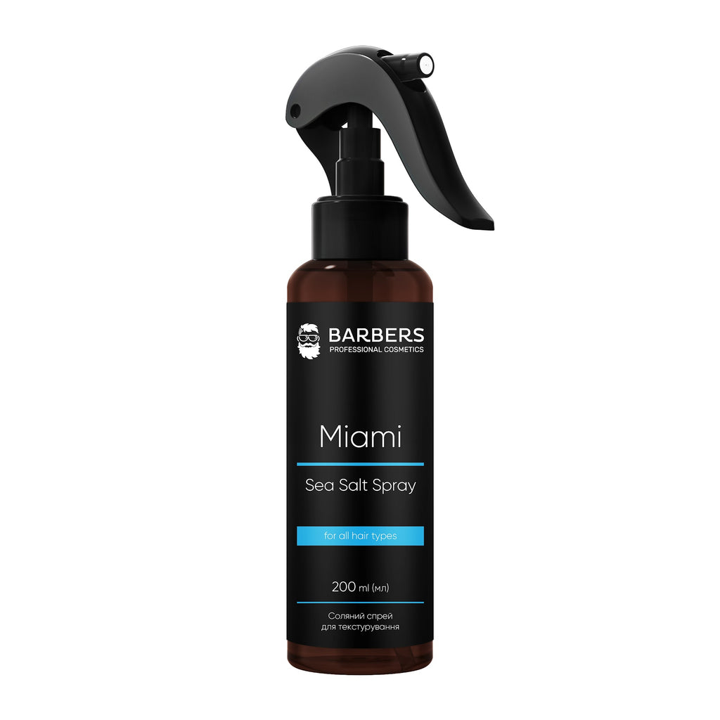 Barbers Miami Texturising Sea Salt Hair Spray, 200 ml