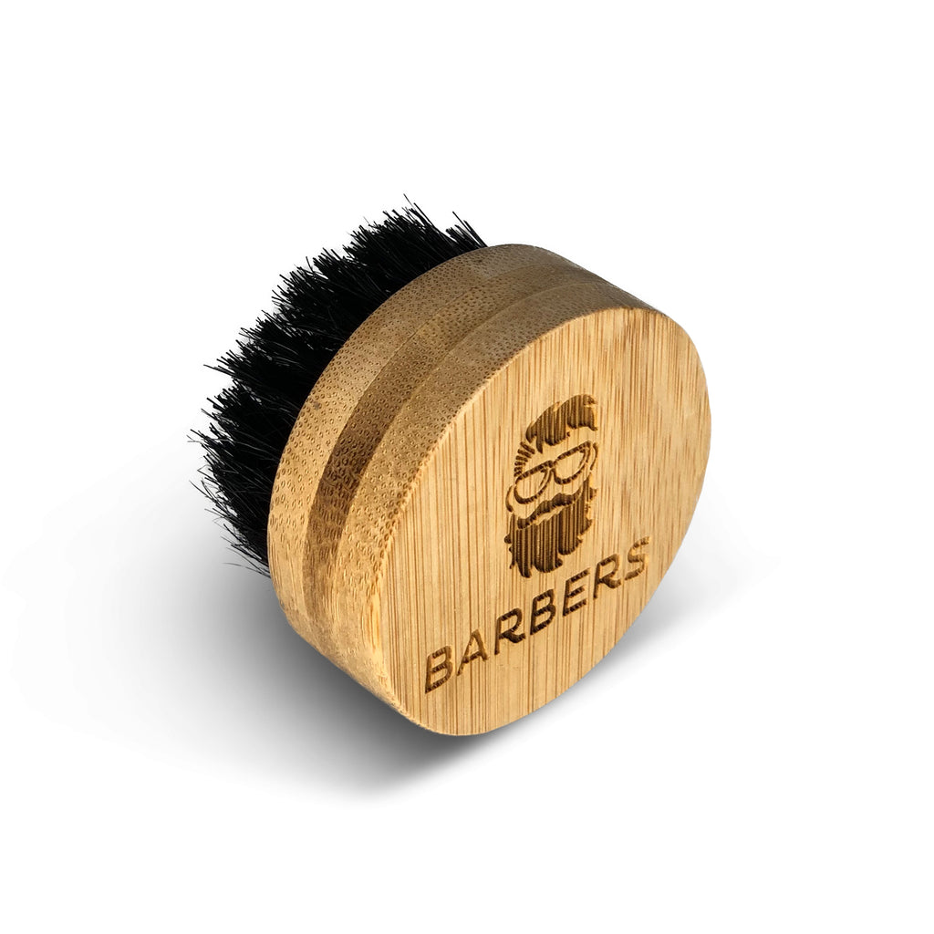 Barbers Round Beard Brush