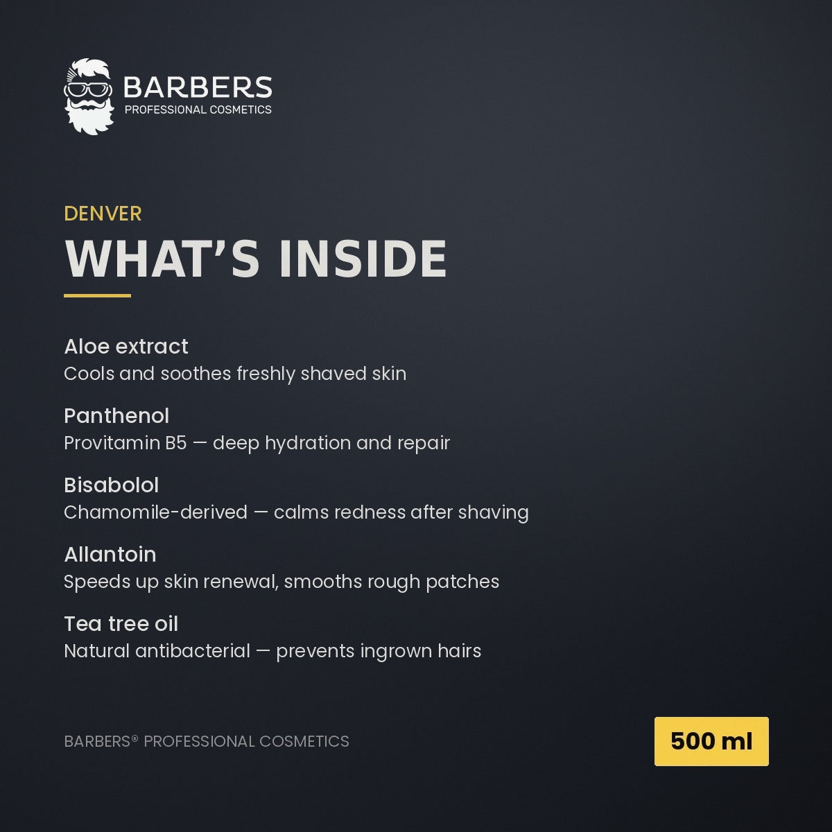 Barbers what is inside