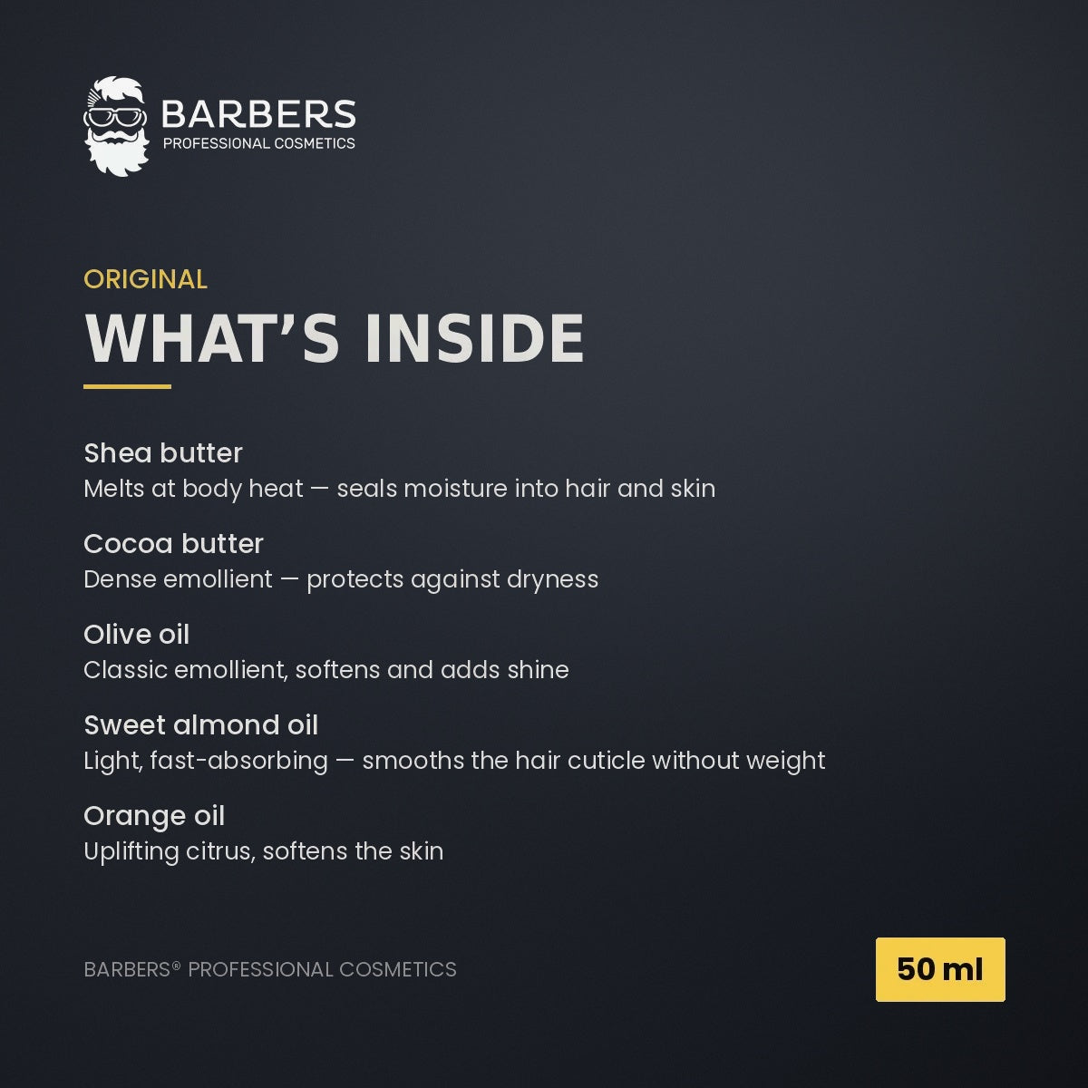 Barbers what is inside