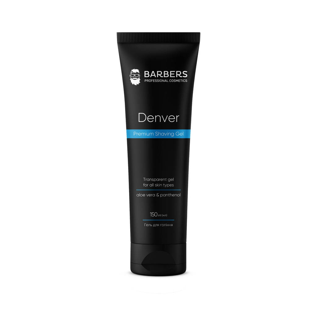 Barbers Denver Premium Shaving Gel, 150 ml