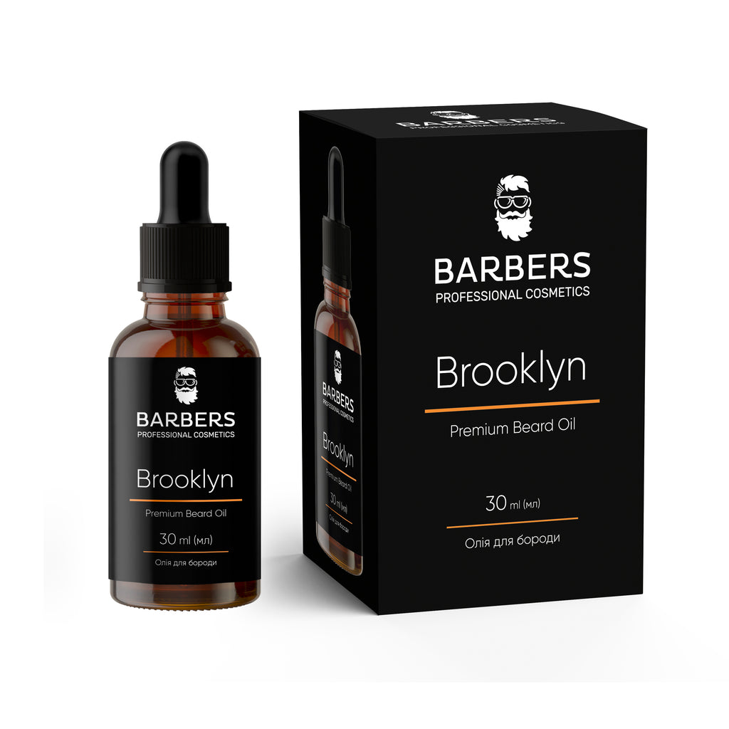Barbers Brooklyn Beard Oil, 30 ml
