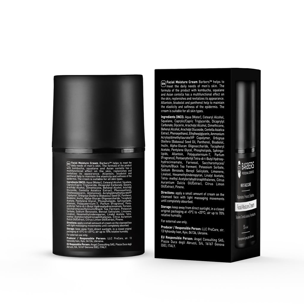 Barbers Facial Moisture Cream, 50 ml