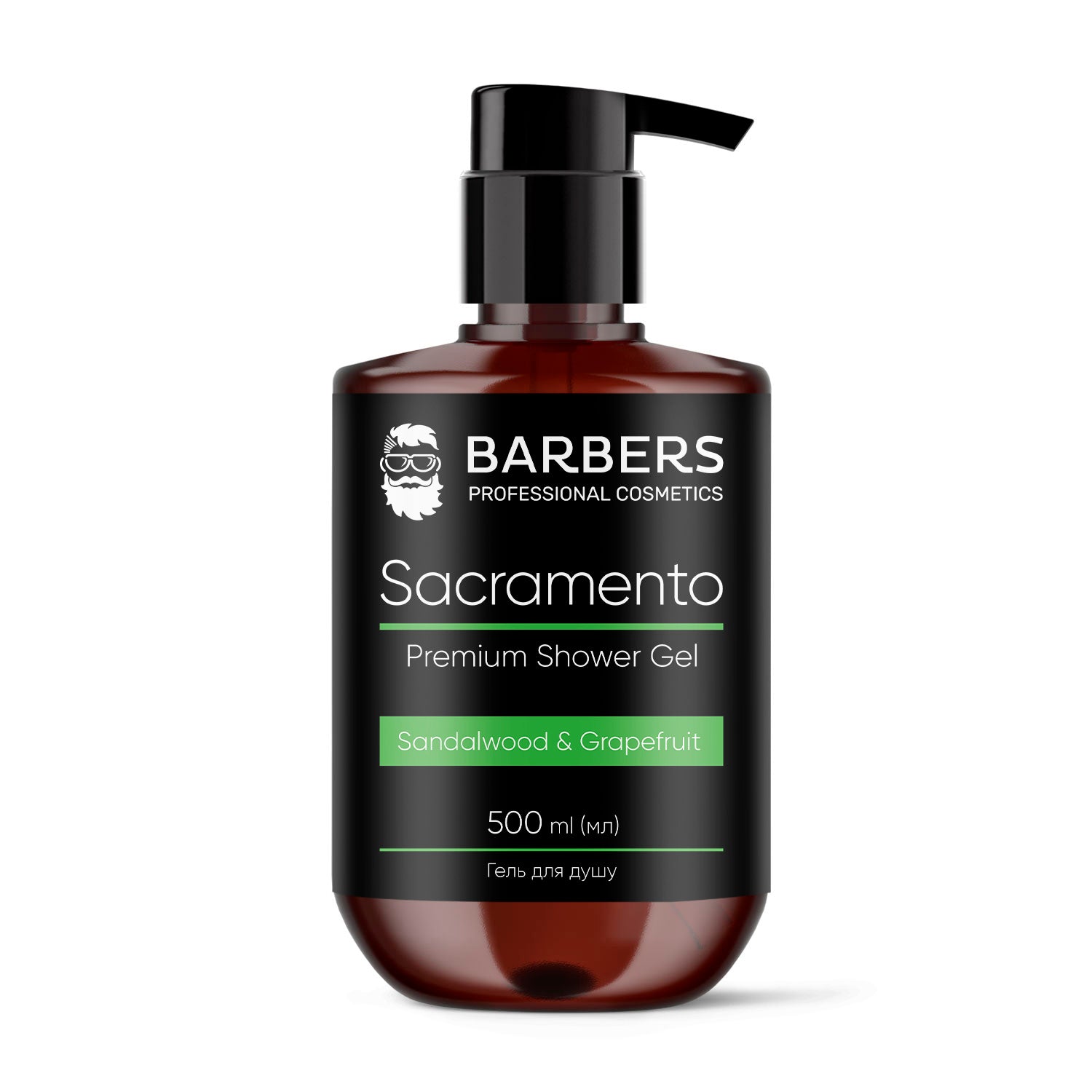 Barbers Sacramento Shower Gel, 500 ml