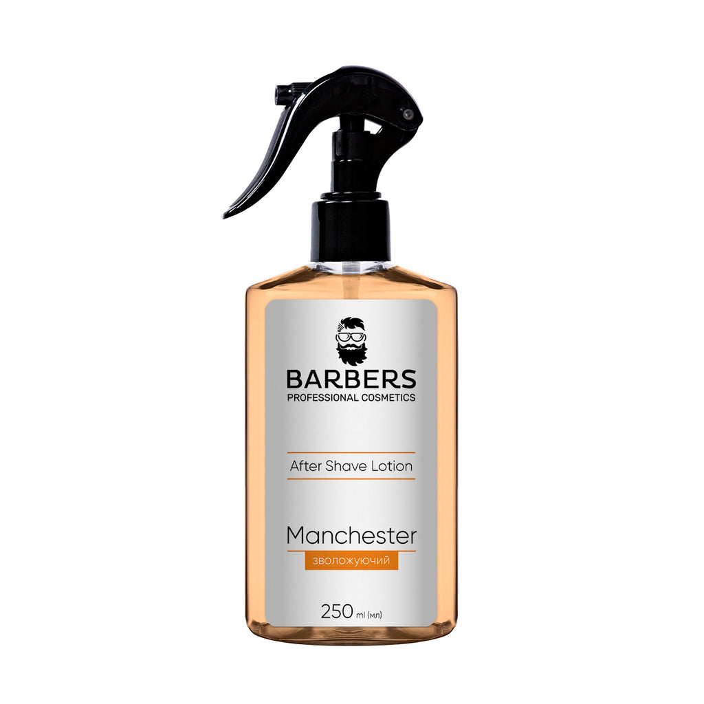 Barbers Manchester Moisturising Aftershave Lotion, 250 ml