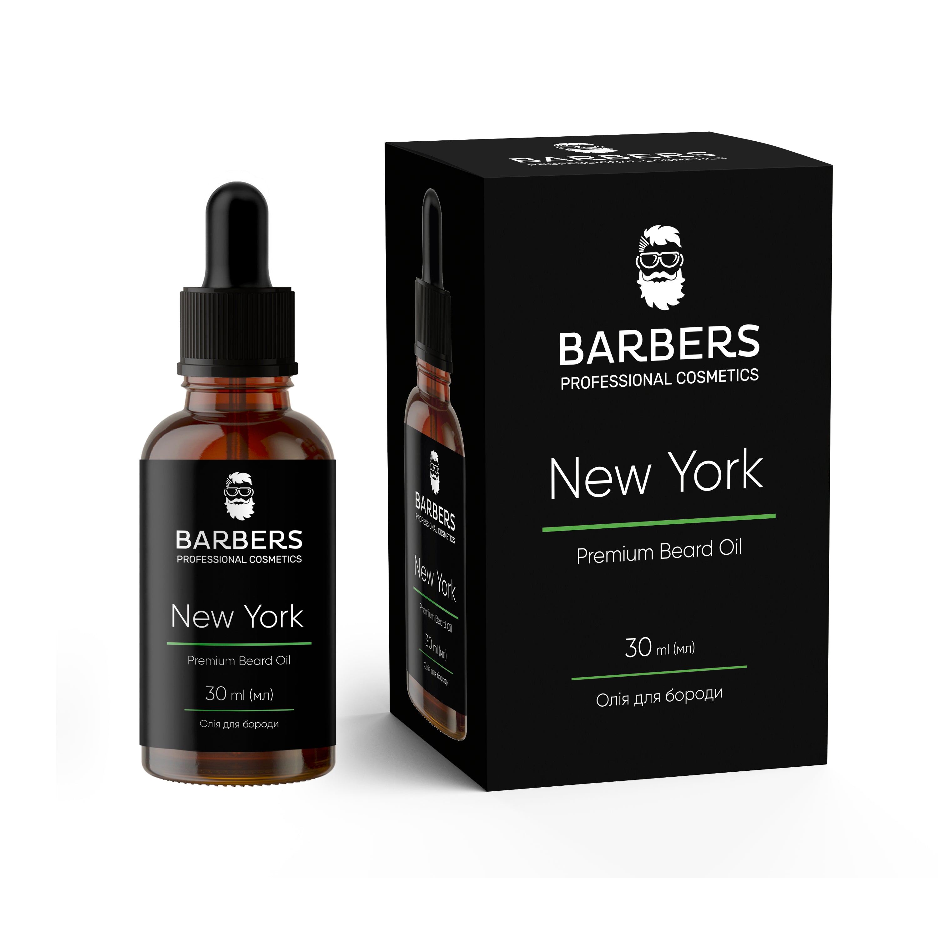 Barbers New York Beard Oil, 30 ml