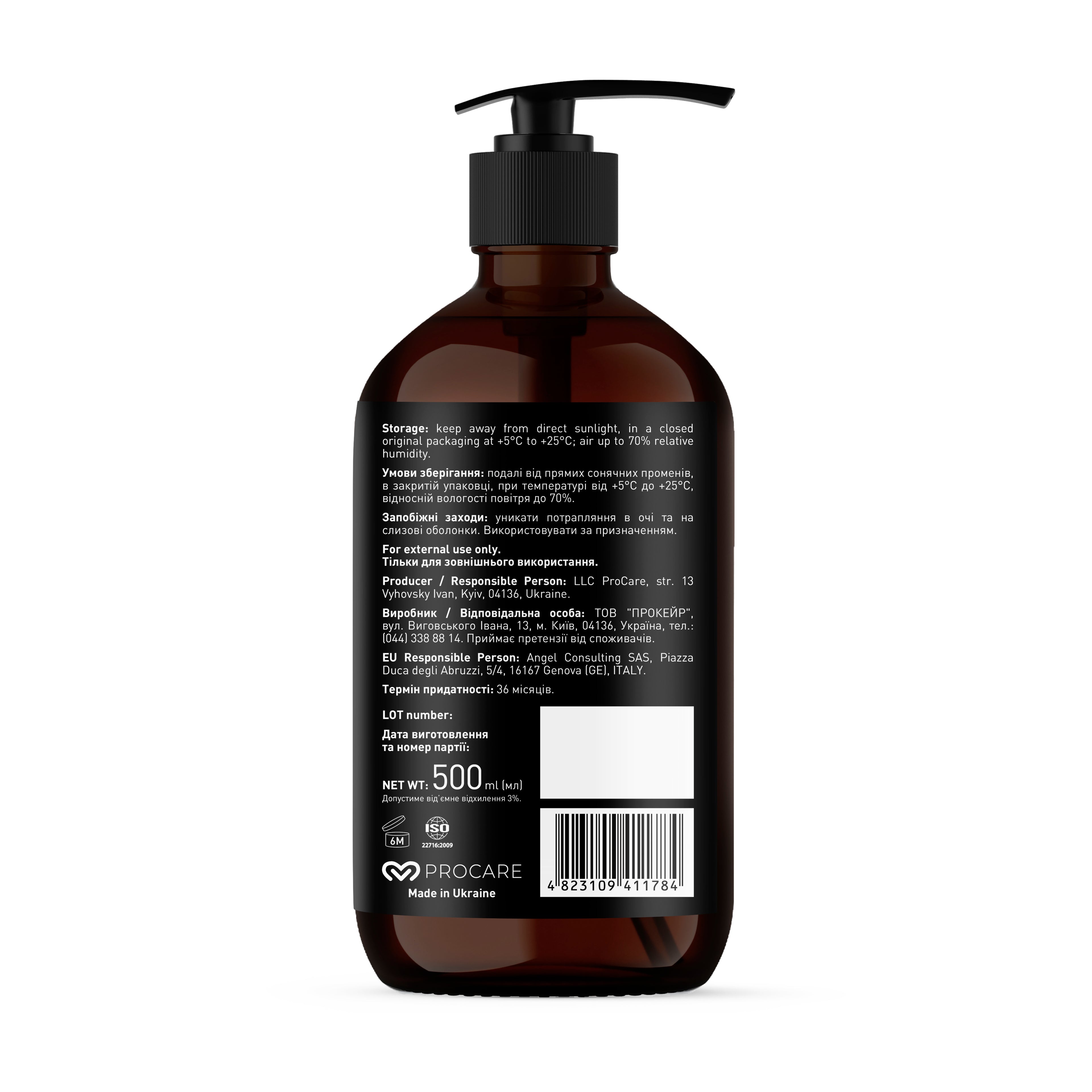 Barbers Denver Premium Shaving Gel, 500 ml