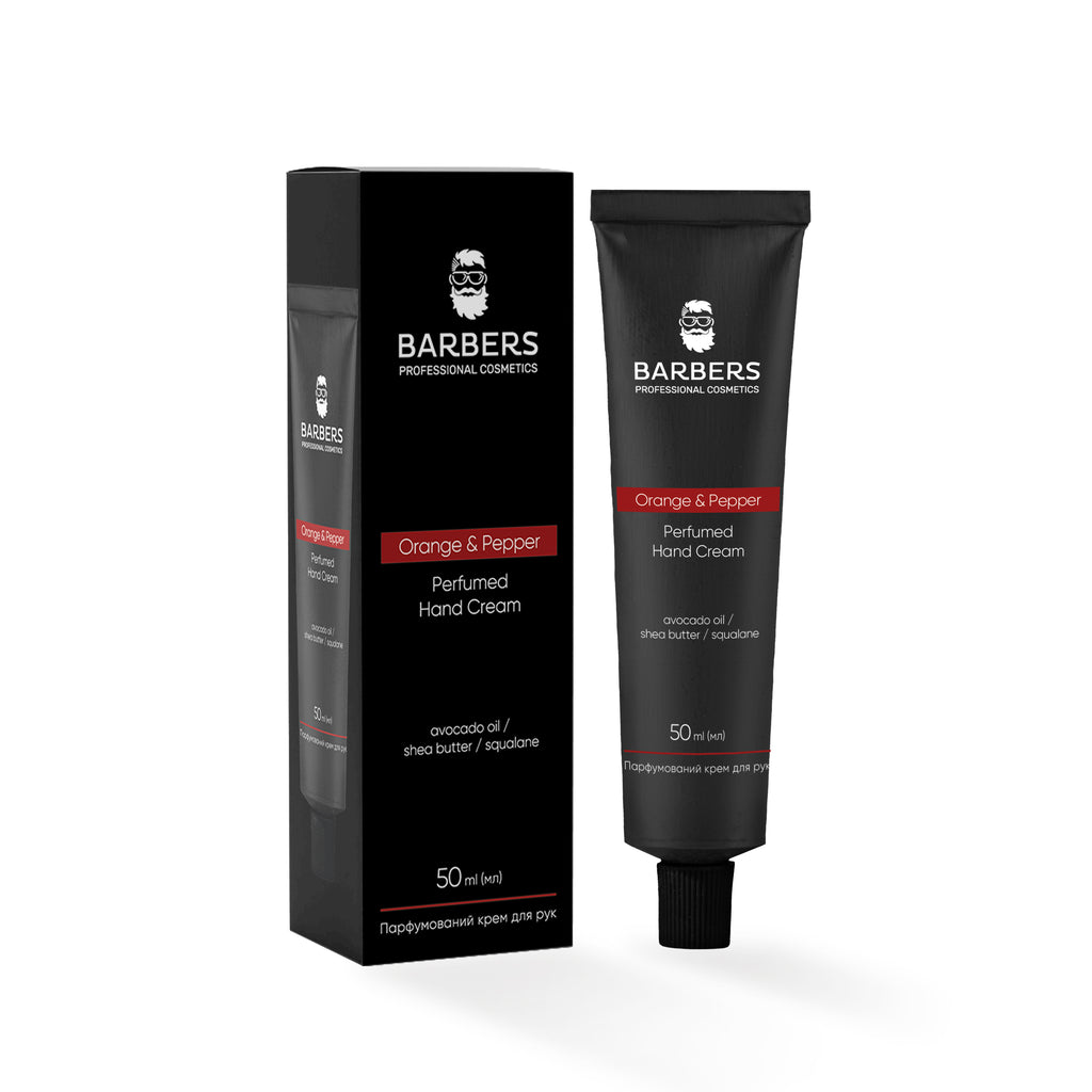 Barbers Orange & Pepper Perfumed Hand Cream, 50 ml