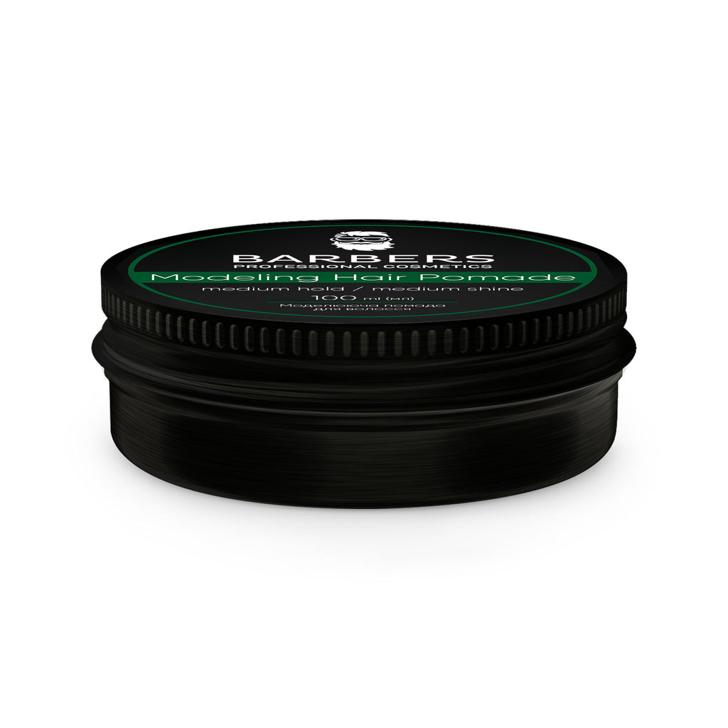 Barbers Modeling Hair Pomade Medium Hold, 100 ml