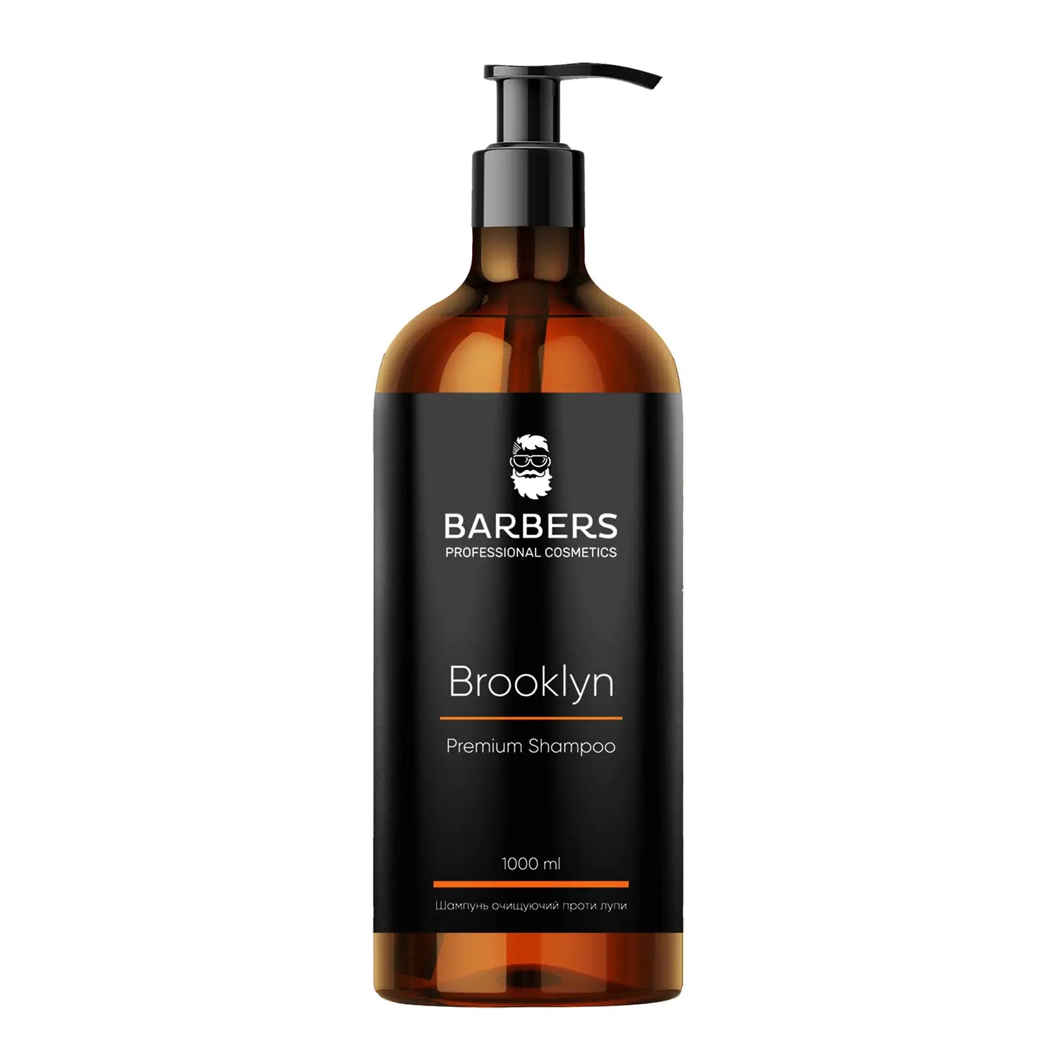 Barbers Brooklyn Anti-Dandruff Shampoo for Men, 1000 ml