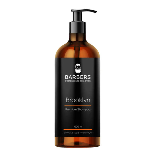 Barbers Brooklyn Anti-Dandruff Shampoo for Men, 1000 ml