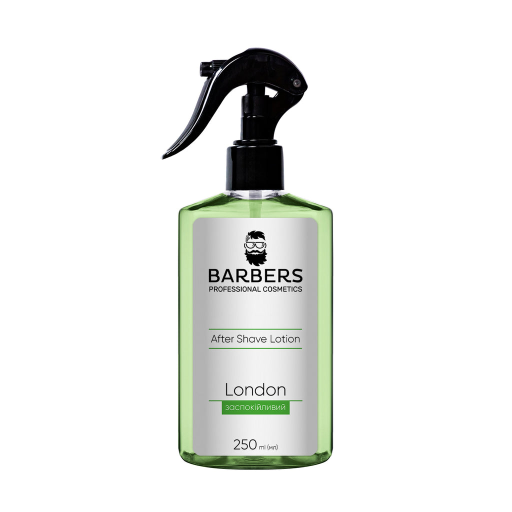 Barbers London Soothing Aftershave Lotion, 250 ml
